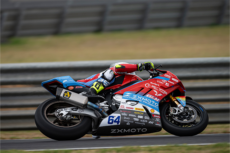ZXMOTO Factory Evan Bros Racing Claims Historic First WorldSSP Points in Phillip Island Debut