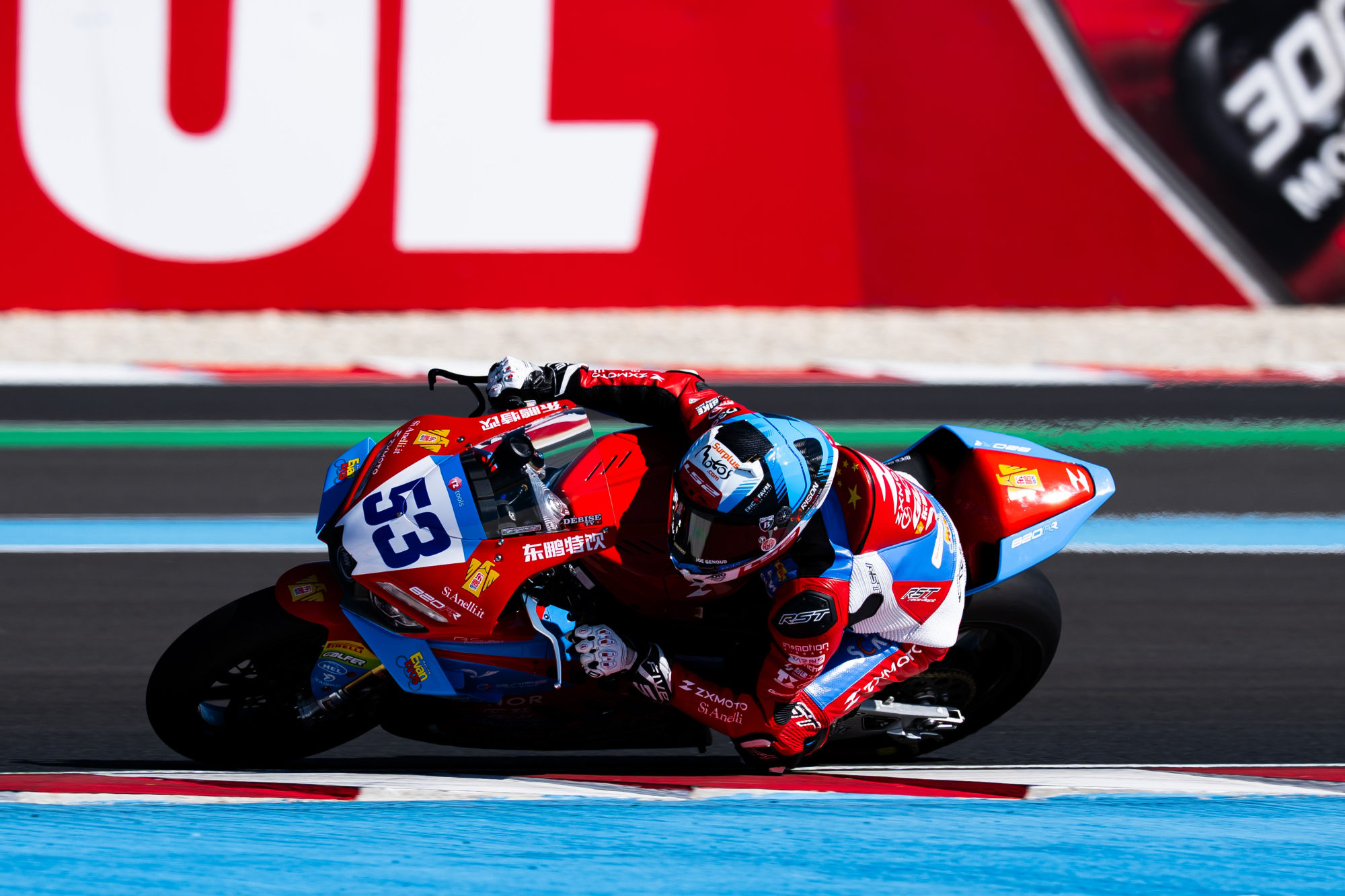 Disappointing Sunday for the EASTROC ZXMOTO Evan Bros Factory at Balaton Park